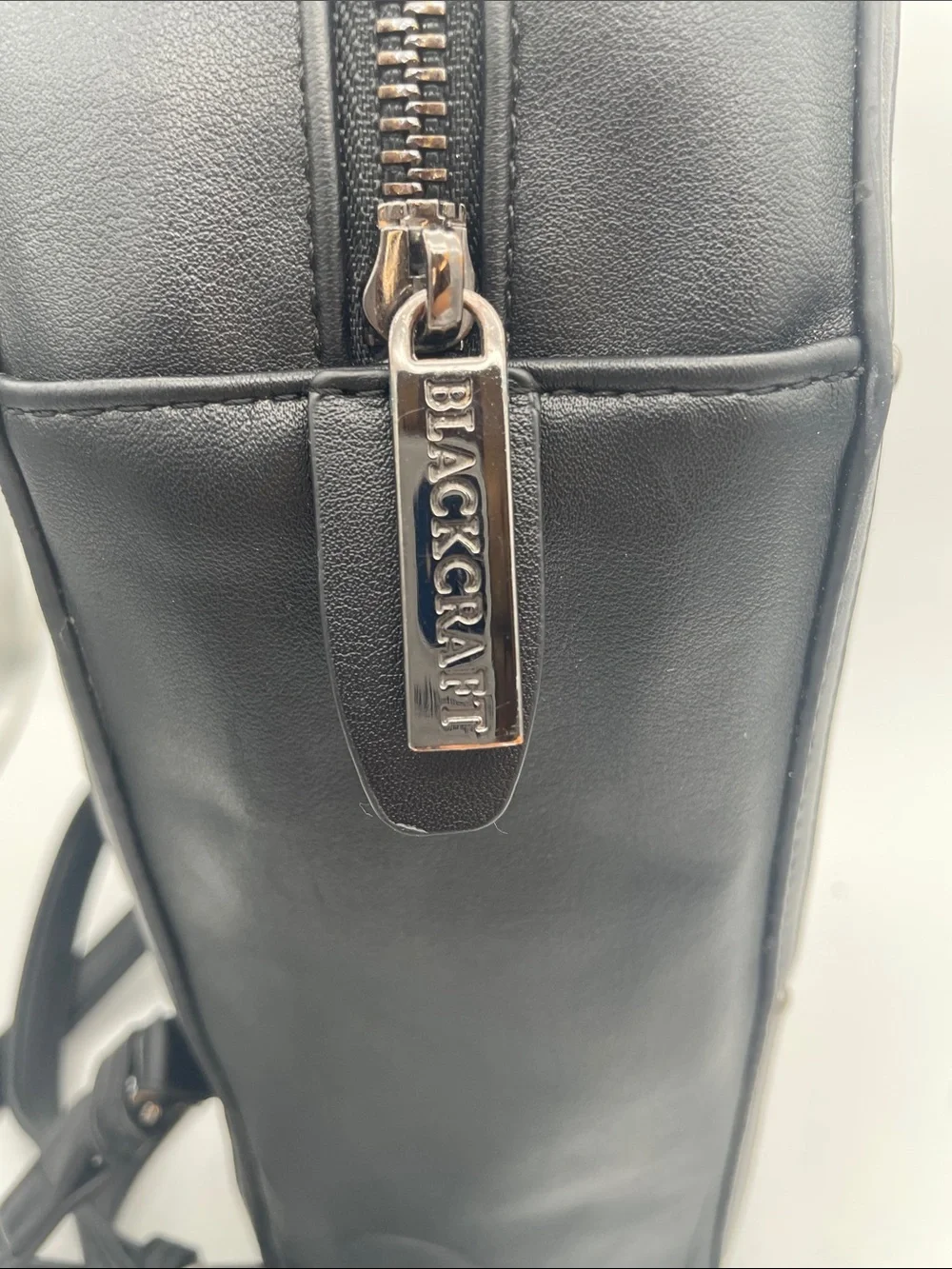 'Never Trust The Living' Coffin Backpack Black Craft  Dolls Kill goth 90s grunge
